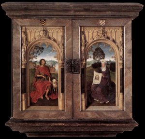 Triptych of Jan Floreins [detail: 2, reverse]