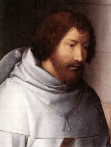 St John Altarpiece [detail: 11, closed]