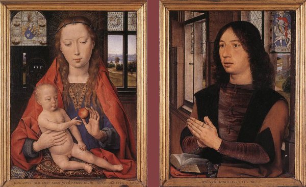 Diptych of Maarten Nieuwenhove 1487