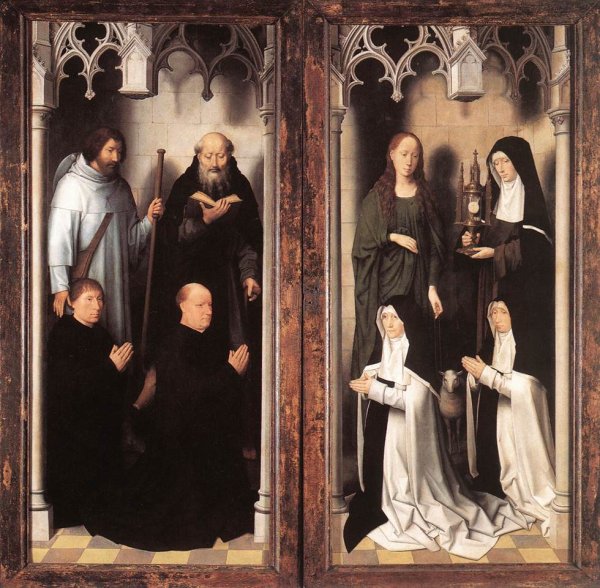 St John Altarpiece (closed) 1474-79