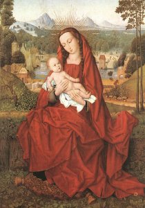 Virgin Suckling the Child 1487-90