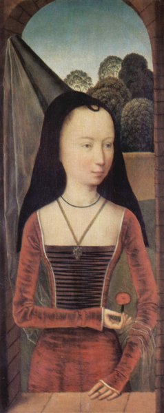 Portrait of a young woman