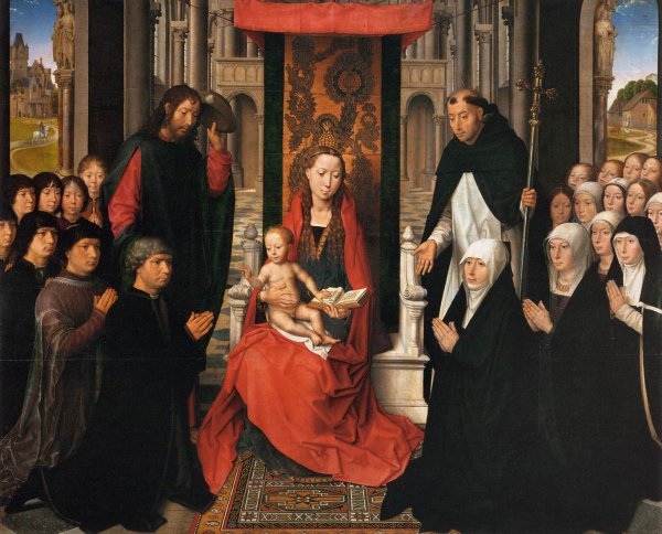 Virgin and Child with Sts James and Dominic