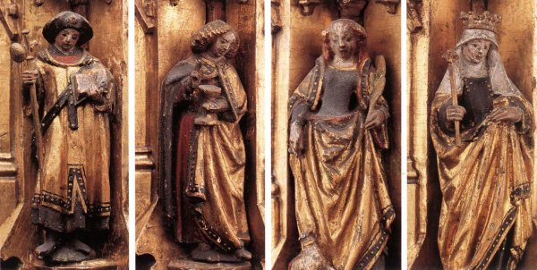 St Ursula Shrine Figures